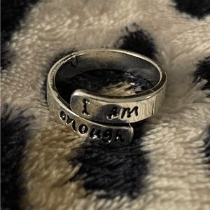 COPY - I am enough ring